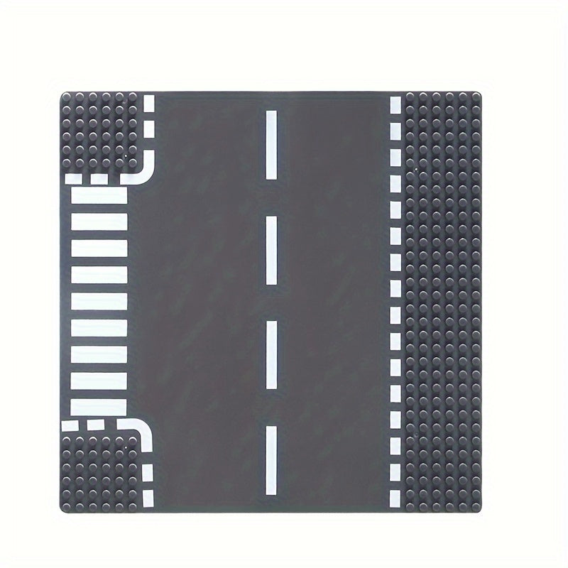 10x10 Road Base Plate Toy Accessory Straight Curved T Junction Roads