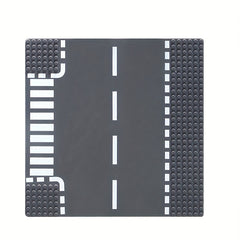 10x10 Road Base Plate Toy Accessory Straight Curved T Junction Roads