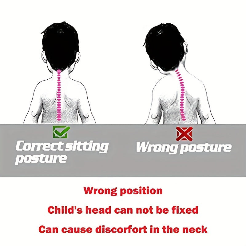Baby Head Support Strap for Car Seat and Stroller