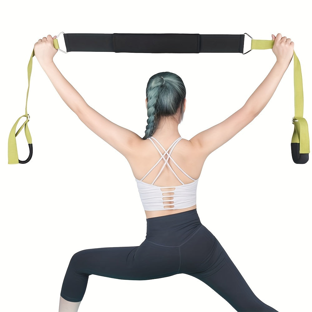 Yoga Stretching Strap Leg Stretcher Elastic Band For Exercising