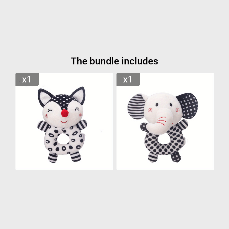 Newborn Hand Grasping Rattles Baby Toy