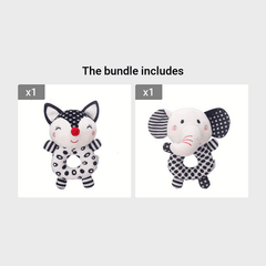 Newborn Hand Grasping Rattles Baby Toy