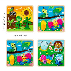 Animal & Nature 3D Jigsaw Puzzle Educational Toy