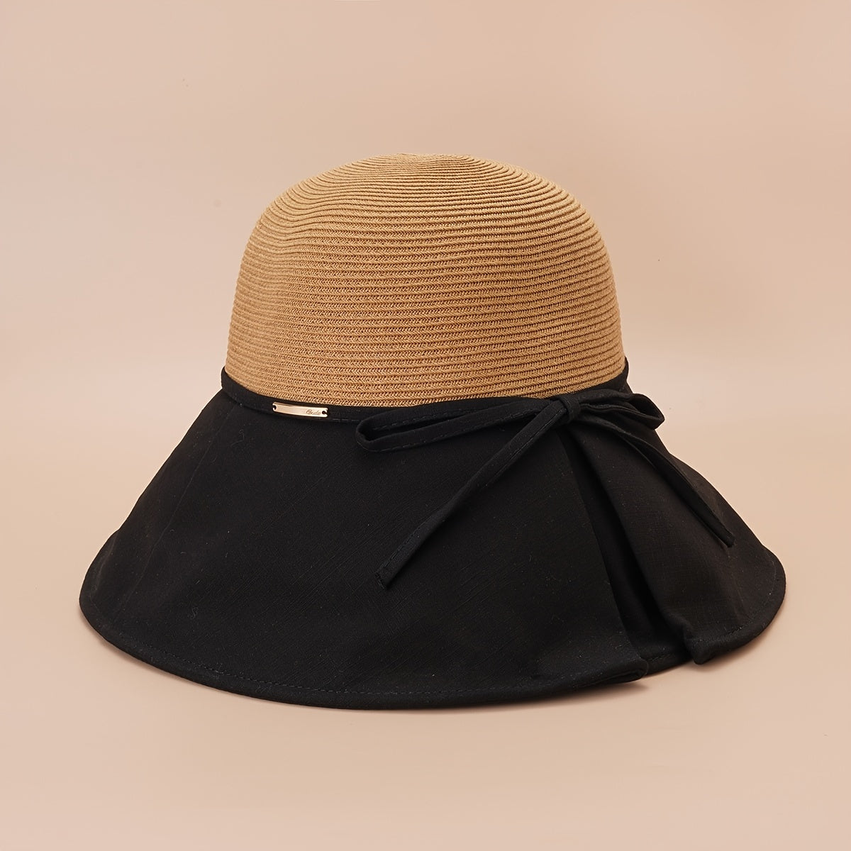 Thin Bow Strap Decor Bucket Hat Sun Hat Women 7 Colors