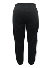 Women's Plus Side Striped Elastic Waist Stretch Joggers