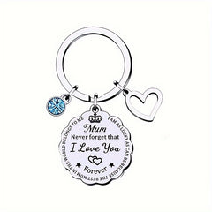 Never Forget That I Love You Keychain Pendant