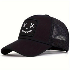 Men's Happy Face Baseball Cap Sunscreen Outdoor Hat