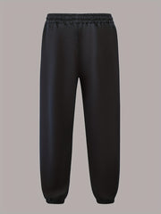 Graphic Print Joggers Men s Casual Stretch Waist Drawstring Sports Pants