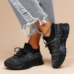 Women's Lightweight Lace up Sneakers
