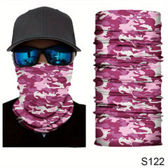 Bandana Balaclava Buff Neck Warmer Cycling Motorcycle Windproof Camouflage Mask