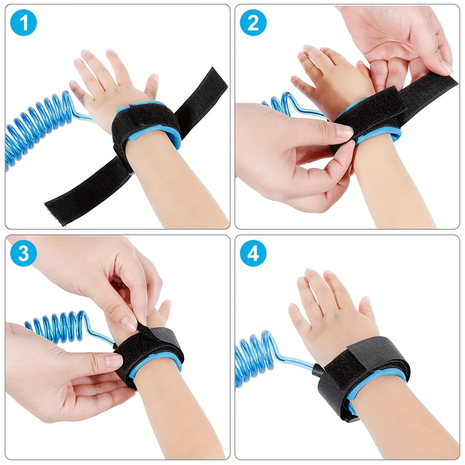 Anti Lost Wrist Link Bracelet for Toddlers - Keep Your Kids Safe