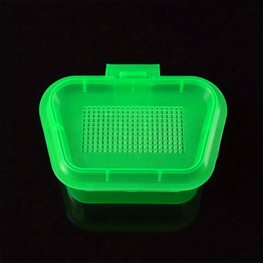 Portable Bait Box with Air Holes - Keeps Bait Fresh