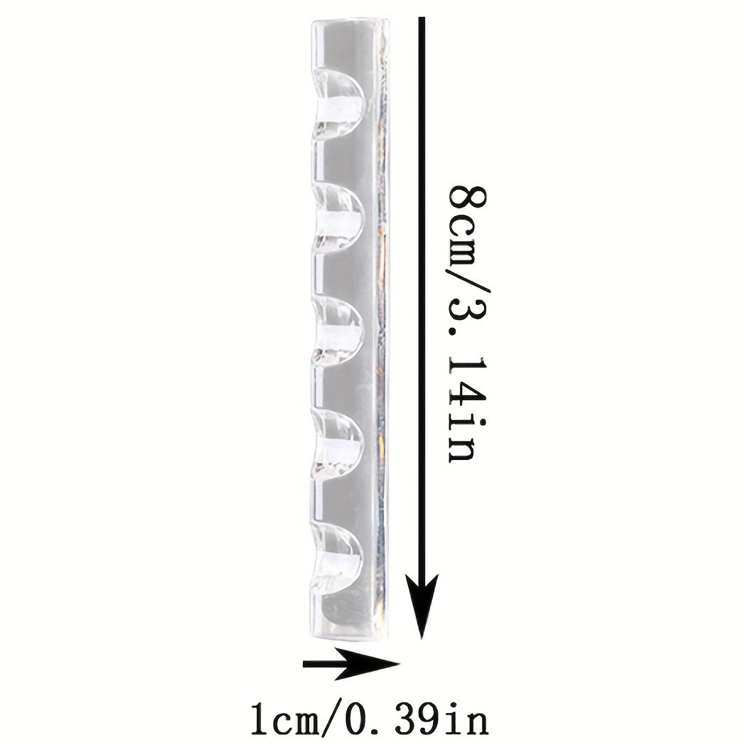 Acrylic Groove Light Therapy Brush Storage Rack