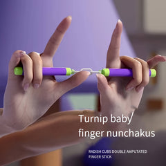 Portable Finger Nunchuck Toy for Outdoor Fun