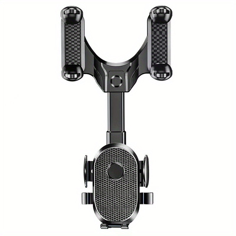 360 Rotatable Car Rearview Mirror Phone Mount
