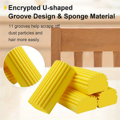 Damp Clean Duster Sponge Brush for Blinds Glass Baseboards Vents Mirrors