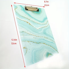 Light Abstract A4 File Folder Board Waterproof