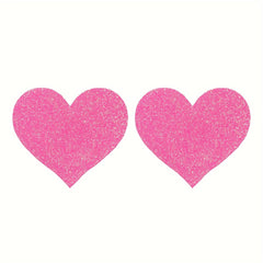 5 Pairs Heart Shape Nipple Covers Self Adhesive Disposable Nipple Pasties