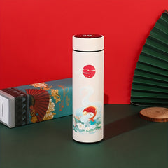 Chinese Style Insulated Tea Cup with Temp Display