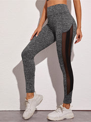 Women's Yoga Pants Stretchy Mesh Leggings