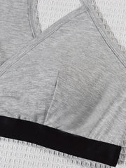 3 Pack Plus Size Sports Bras Set Seamless Racer Back Yoga Bras