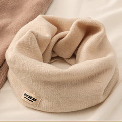 Winter Knitted Halter Women Outdoor Sports Windproof Dusty Fleece Warm Face Scar
