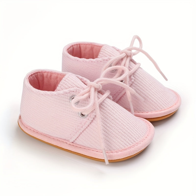 Casual Lace Up Boots For Baby Boys And Girls Lightweight Non Slip Walking Shoes