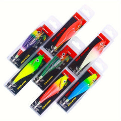 1pc Horizontal Squid Jigs Artificial Squid Hook for Cuttlefish Fishing Tackle
