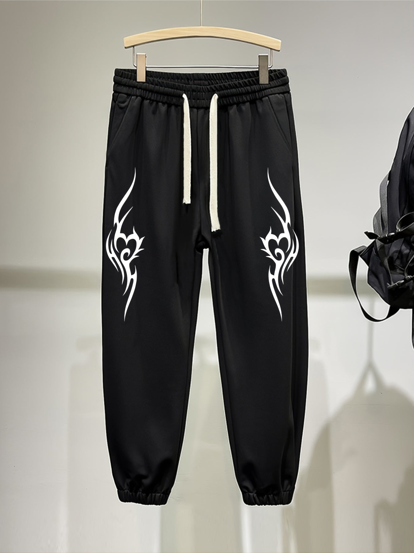 Men's Birdmusic Graphic Pants With Drawstring