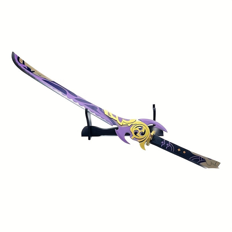 Bamboo Sword For Costume And Cosplay With Stand