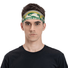 Earth Sports Headband Sweat Wicking Stretchy Polyester for Yoga Gym Running