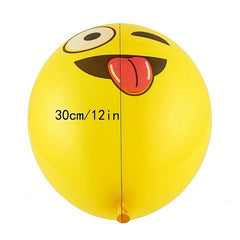 10pcs Funny Expression Cartoon Balloon 30-48cm 2.8G Decoration Toys