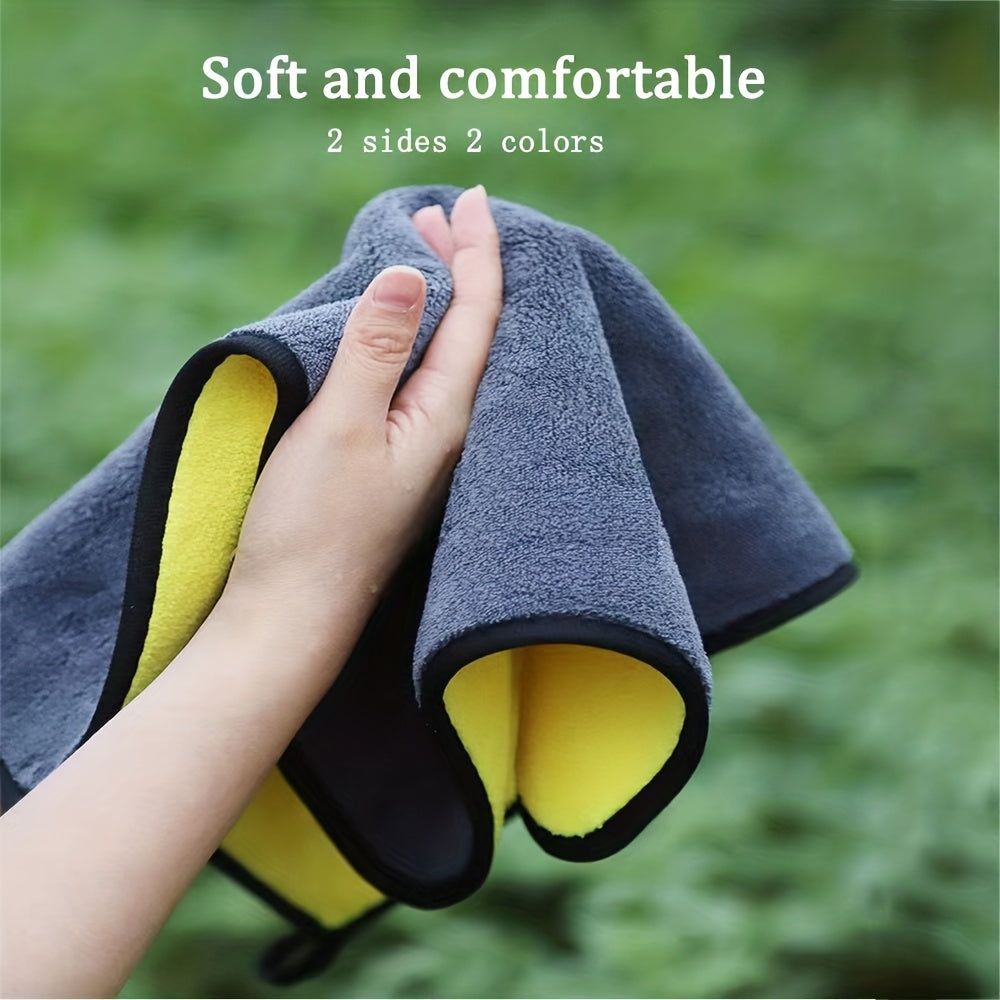 Car Wash Microfiber Fishing Towel Car Cleaning Drying Cloth