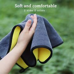 Car Wash Microfiber Fishing Towel Car Cleaning Drying Cloth