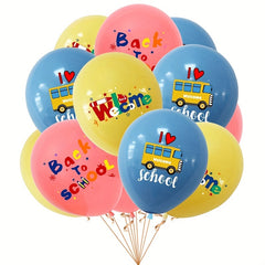Back To School Banner & Cake Toppers Set
