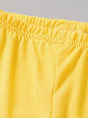 3pcs Girls Casual Waistband Pants Set for Sports Kids