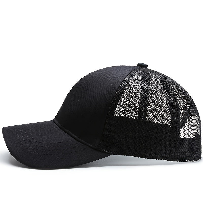 Retro Trucker Cap Mesh Baseball Cap Sunshade Hat