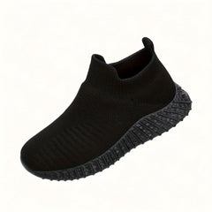 Boy's Breathable Slip On Sock Shoes Non Slip Sneakers