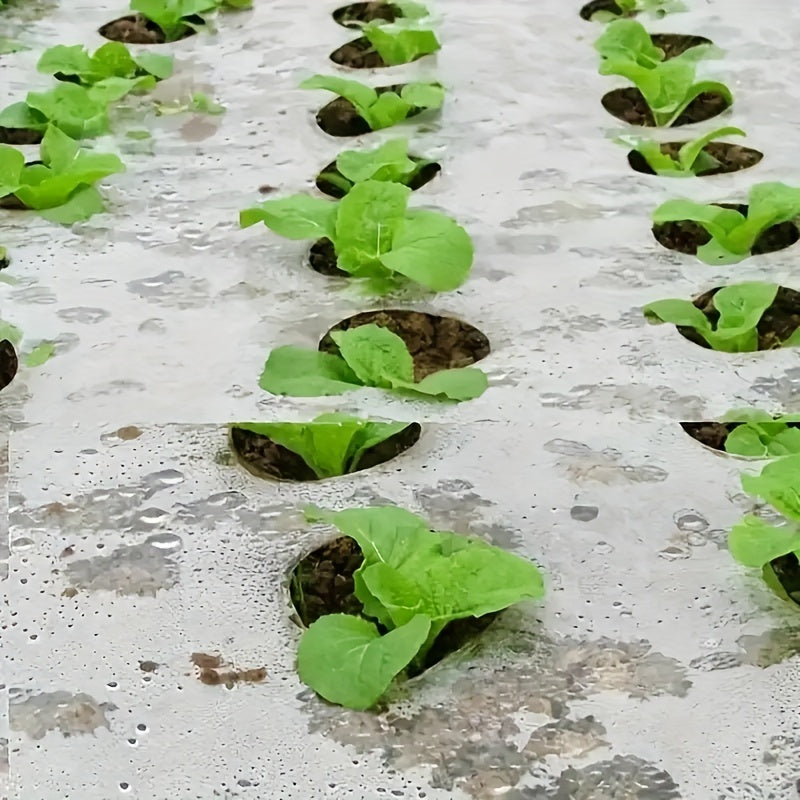 Plastic Film Garden Weed Control Barrier for Planting & Mulching