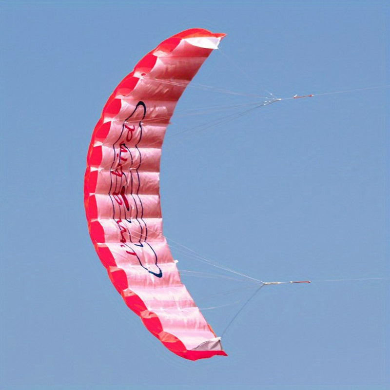 Double Line Stunt Parachute Parofoil Kite Set