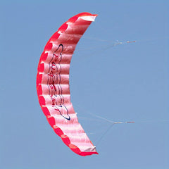 Double Line Stunt Parachute Parofoil Kite Set