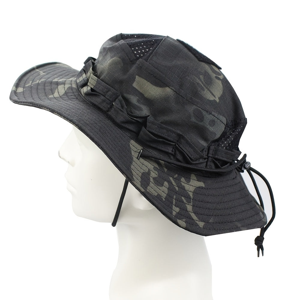 Outdoor Cycling Sunshade Camo Hat for Fishing