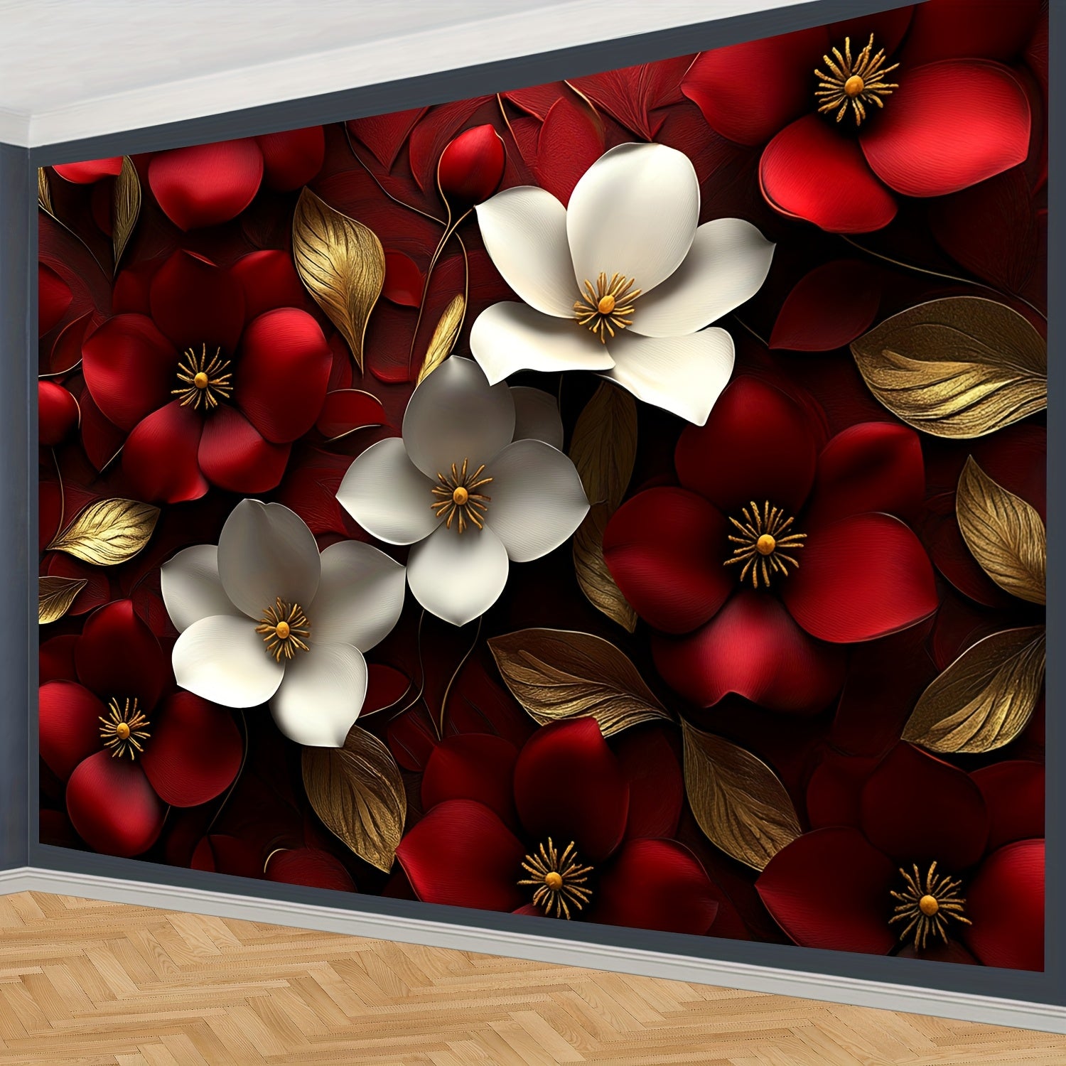 High End 3D Tulip Wallpaper for Events