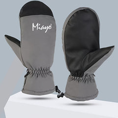Winter Snowboard Gloves Thickened Warm Outdoor Riding Waterproof Mittens