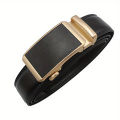Leather Automatic Belt Buckle Men's Business Casual Jeans Accessories