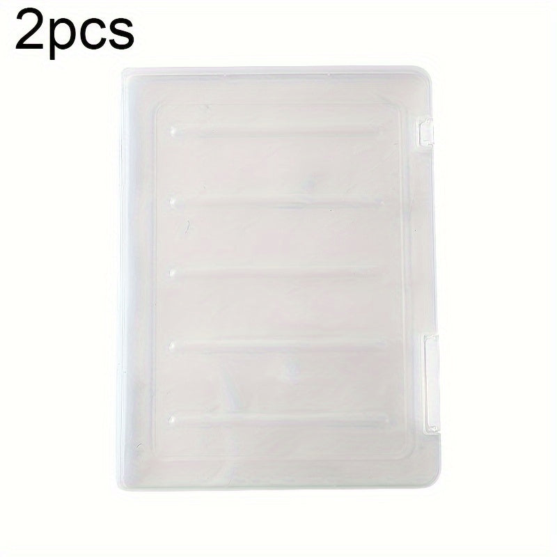 Transparent A4 File Storage Box