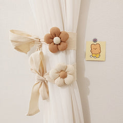 Lovely Flower Children's Room Curtain Binding Decoration