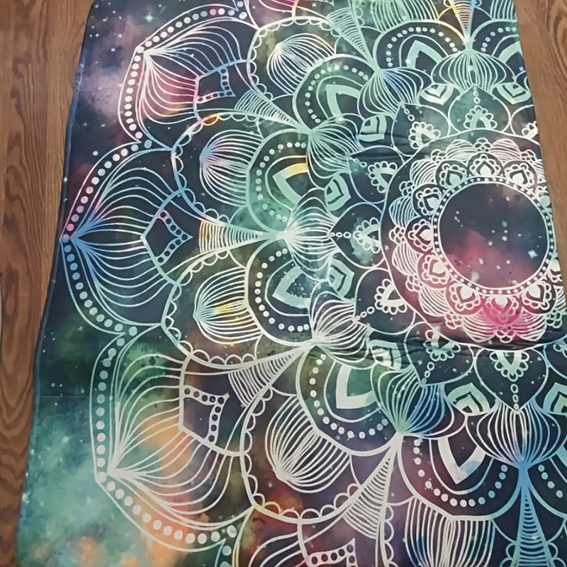 Colorful Starry Pattern Area Rug - Indoor/Outdoor Mat - Non-slip Floor Rug