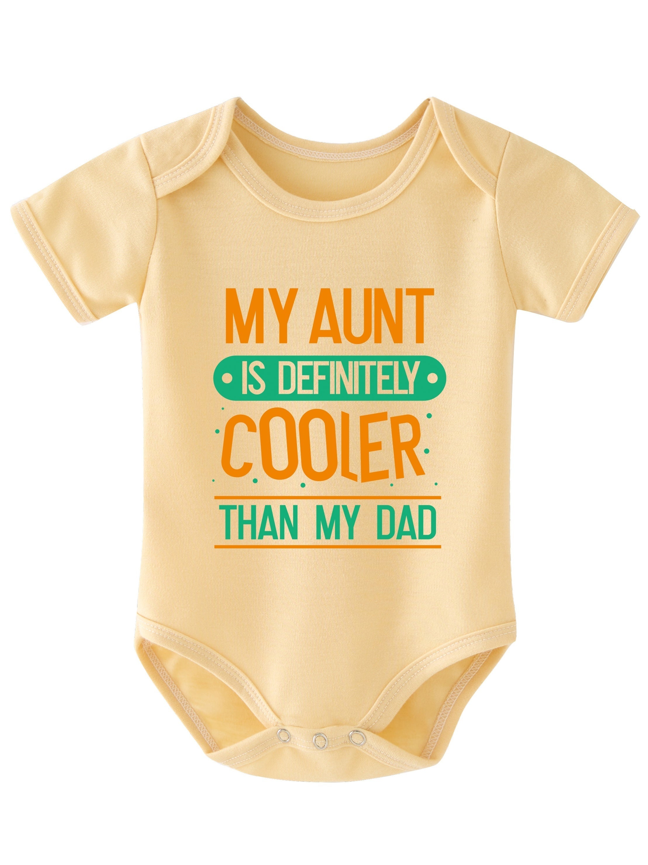 My Aunt Is Cooler Than My Dad Onesie