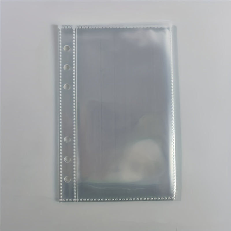 10pcs A5 Binder Pocket With 6 hole Budget Cash Envelope
